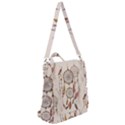 Coloured Dreamcatcher Background Crossbody Backpack View2