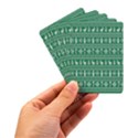 Wallpaper Ugly Sweater Backgrounds Christmas Playing Cards Single Design (Rectangle) with Custom Box View3