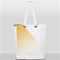 Blue Ufo Illustration Unidentified Flying Object Cartoon Full Print Rope Handle Tote (Small) View2