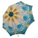 Space Exploration Illustration Hook Handle Umbrellas (Large) View2