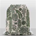 Plants Leaves Boho Botany Foliage Drawstring Bag (Small) View2