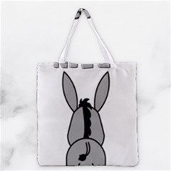 Donkey Ass Funny Nice Cute Floppy Grocery Tote Bag by Sarkoni