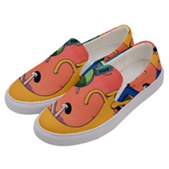 Finn And Jake Adventure Time Bmo Cartoon Men s Canvas Slip Ons by Bedest