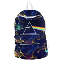 Trippy Kit Rick And Morty Galaxy Pink Floyd Foldable Lightweight Backpack by Bedest