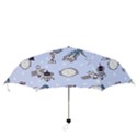 Seamless Pattern With Space Theme Folding Umbrellas View3