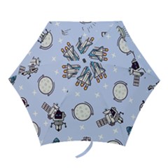 Seamless Pattern With Space Theme Mini Folding Umbrellas by Hannah976