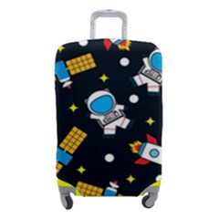 Seamless Adventure Space Vector Pattern Background Luggage Cover (small) by Hannah976