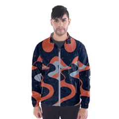 Dessert And Mily Way  pattern  Men s Windbreaker by coffeus