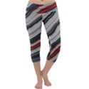 Dessert road  Pattern  all over print design Capri Yoga Leggings View1