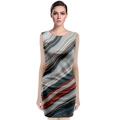 Dessert Road  pattern  All Over Print Design Sleeveless Velvet Midi Dress by coffeus