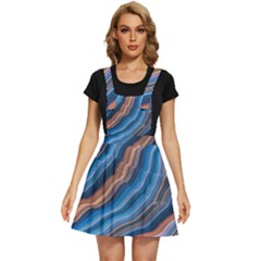 Dessert Waves  pattern  All Over Print Design Apron Dress by coffeus