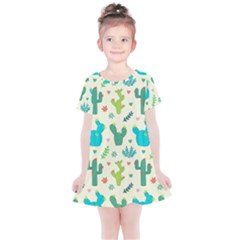 Space Patterns Kids  Simple Cotton Dress by Hannah976