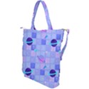 Seamless Pattern Pastel Galaxy Future Shoulder Tote Bag View2