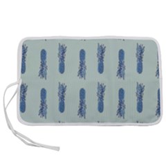 Blue King Pineapple  Pen Storage Case (l) by ConteMonfrey