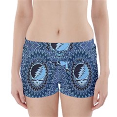 Grateful Dead Butterfly Pattern Boyleg Bikini Wrap Bottoms by Bedest