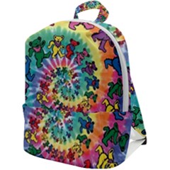 Grateful Dead Artsy Zip Up Backpack by Bedest