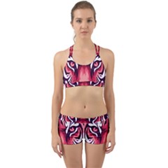 Tiger Design Back Web Gym Set by TShirt44