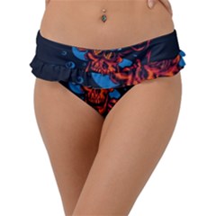Make Devil Discovery  Frill Bikini Bottoms by Saikumar