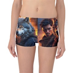 Be Dare For Everything Boyleg Bikini Bottoms by Saikumar