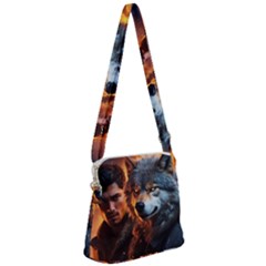 Be Dare For Everything Zipper Messenger Bag by Saikumar