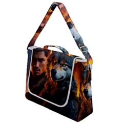 Be Dare For Everything Box Up Messenger Bag by Saikumar