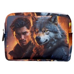Be Dare For Everything Make Up Pouch (medium) by Saikumar