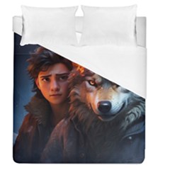 Be Fearless Duvet Cover (queen Size) by Saikumar