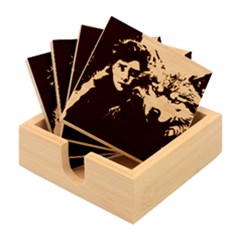 Be Fearless Bamboo Coaster Set by Saikumar