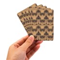 Pattern Background Decorative Playing Cards Single Design (Rectangle) with Custom Box View3