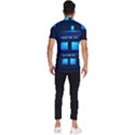 Blue Tardis Doctor Who Police Call Box Men s Short Sleeve Cycling Jersey View4