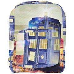 Tardis Wilderness Doctor Who Full Print Backpack by Cendanart