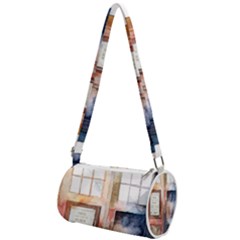 Tardis Doctor Who Mini Cylinder Bag by Cendanart