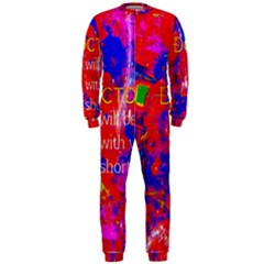 Doctor Who Dr Who Tardis Onepiece Jumpsuit (men) by Cendanart