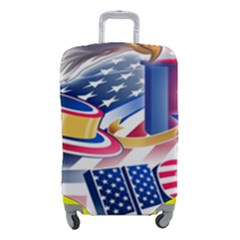 United States Of America Usa  Images Independence Day Luggage Cover (small) by Ket1n9