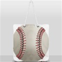 Baseball Full Print Rope Handle Tote (Large) View2