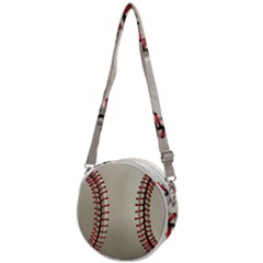 Baseball Crossbody Circle Bag by Ket1n9