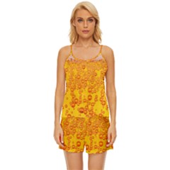 Beer Alcohol Drink Drinks Satin Pajama Short Set by Ket1n9