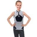 Soccer Ball Kids  Sleeveless Polo T-Shirt View1
