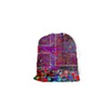 Technology Circuit Board Layout Pattern Drawstring Pouch (XS) View1