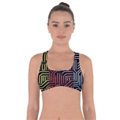 Circuit Board Seamless Patterns Set Got No Strings Sports Bra by Ket1n9