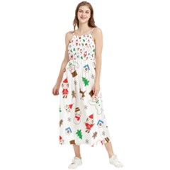 Christmas Boho Sleeveless Summer Dress by saad11