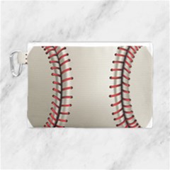 Baseball Canvas Cosmetic Bag (large) by Ket1n9