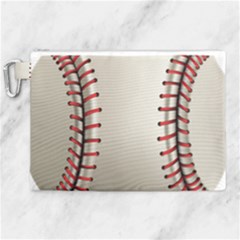 Baseball Canvas Cosmetic Bag (xl) by Ket1n9