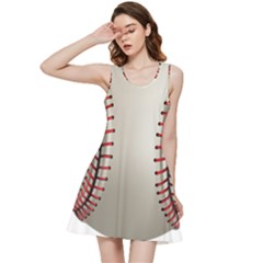 Baseball Inside Out Racerback Dress by Ket1n9