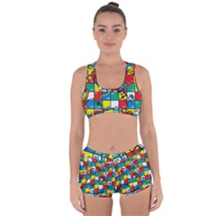 Snakes And Ladders Racerback Boyleg Bikini Set by Ket1n9