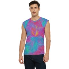 Abstract Fantastic Ractal Gradient Men s Raglan Cap Sleeve T-shirt by Ket1n9