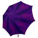 Abstract Fantastic Fractal Gradient Hook Handle Umbrellas (Large) View2