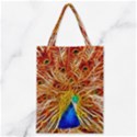 Fractal Peacock Art Classic Tote Bag View1