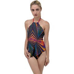 Casanova Abstract Art-colors Cool Druffix Flower Freaky Trippy Go With The Flow One Piece Swimsuit by Ket1n9