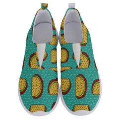Taco Drawing Background Mexican Fast Food Pattern No Lace Lightweight Shoes by Ket1n9